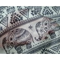 thumbnail image 5 of oneOone Silk Tabby Baby Blue Fabric Block Craft Projects Decor Fabric Printed By The Yard 42 Inch Wide, 5 of 5
