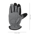 thumbnail image 2 of CRAFTHROU 1Par Guantes De Trabajo Para Jardinería En Gris Anti Corte Con Antideslizante Cómodo, 2 of 6