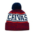 thumbnail image 2 of Icon Sports Chivas Adult Unisex Pom Pom Winter Soccer Beanie 8, 2 of 2