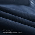 thumbnail image 6 of MerryHome 10-Piece Navy Comforter Set, Luruxy Soft Bed in a Bag King Size, 6 of 6