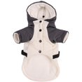 thumbnail image 2 of ZHAOCHENG Abrigos para perros con arnés Abrigos para perros pequeños Abrigo de invierno para perros Abrigo impermeable para perros Abrigos de invierno para perros medianos para Chihuahua Yorkie Maltés, 2 of 5
