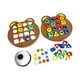 thumbnail image 3 of Juego de mesa con forma geométrica, juguete educativo de aprendizaje con tarjetas con campana perfke Juego de combinación de formas, 3 of 9