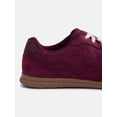 thumbnail image 4 of No Boundaries Women's Faux Suede Double Lace Sneakers, 4 of 5