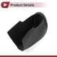 thumbnail image 4 of Cubierta de Pomo de Cambio de Marcha Unique Bargains Protector de Manija de Cambio para Nissan Rogue Sport 2017-2022 Fibra de Carbono Negra Cuero Sintético Gris 1 Pc Antideslizante, 4 of 6