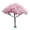 pink, variant on FashionCha Artificial Blossom Cherry Tree Artificial Cherry Blossom Tree Miniature Flower Tree Model Train Scenery Trees Scale Model Flowers Wire Resin Nylon Flocking Material Suitable 11.5cm