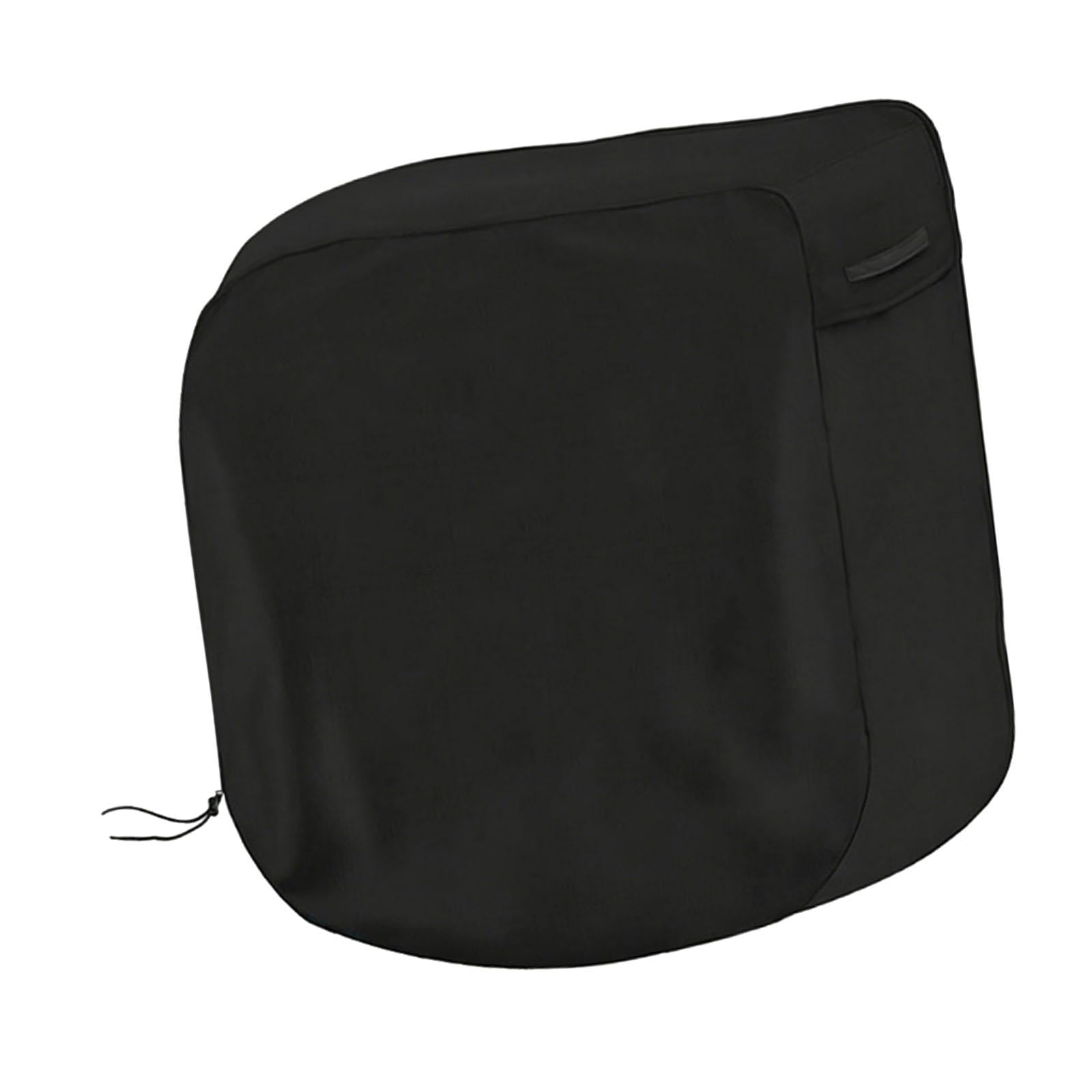 Aymzbd Garden Hose Reel Cover Protect Waterproof Protector for Lawn Yard Outdoor black