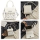 thumbnail image 4 of Bolso Hombro para Mujer Correa Ajustable PU Floral Viajes Al Aire Libre, 4 of 9