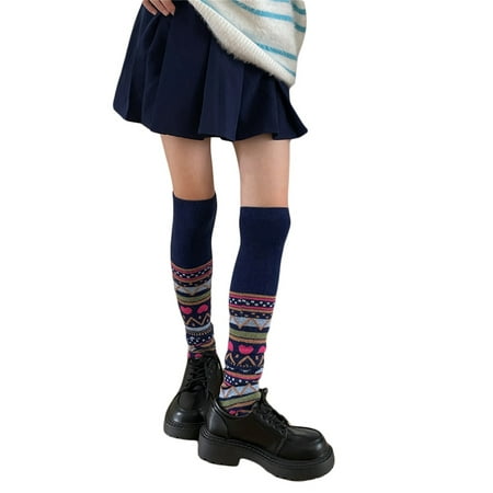 

Ma&Baby Women Vintage Thigh High Leg Warmers Footless Warm Wool Knit Over the Knee Boot Socks