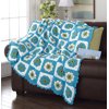 Mary Maxim Floral Granny Throw