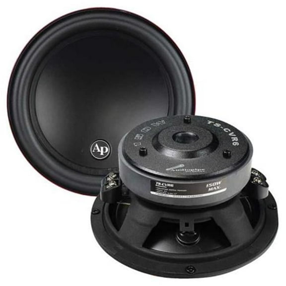 Audiopipe Car Subwoofer 6-inch 4-ohm DVC, 75W RMS, 150W Peak