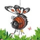 thumbnail image 4 of Lámpara solar de abeja con forma de animal para jardín, con gancho metálico, iluminación LED decorativa, alimentada por energía solar, para terrazas, césped, patio, balcón, luz exterior., 4 of 8