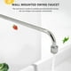 thumbnail image 4 of Pot Filler Kitchen Sink Faucet Wok Faucet Wall mounted Pot Filler Faucet (300mm), 4 of 5