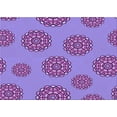 thumbnail image 1 of Ahgly Tapis Rectangulaire Lavable en Machine Intérieur Transitionnel Lilas Violet Vif, 7 Pieds x 9 Pieds, 1 of 7