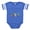 Royal Blue, variant on CafePress - ALICE__SPECIAL_FINALX Copy - Cute Infant Baby Football Bodysuit