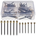 thumbnail image 1 of 1 Set Picture Hanging Nails Decorative Nails Hanging Pictures Frame Kit Hanging Hardware Tools Hangers For Claw Drywall Nails, 1 of 8