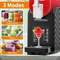 thumbnail image 6 of 84oz 3L Slushie Machine, Home & Party Frozen Drink Maker with 3 Preset Modes, Auto Clean Function, LED Display and One-Touch Dispensing, 6 of 7
