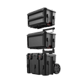 thumbnail image 6 of Hyper Tough Hyper Stack 1 Drawer Plastic Tool Box – Stackable Storage Organizer with Sliding Drawer, 6 of 8