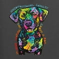 thumbnail image 2 of Dean Russo Unconditional Loyalty Dog Lover Mens Long Sleeve Shirt, Charcoal, Small, 2 of 6