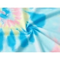 thumbnail image 6 of Beezizac Teen Girls Nightgown – Soft Long Sleeves Sleepwear Trendy Blue Swirl Nightdress Pajama Size 12, 6 of 7