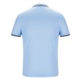 thumbnail image 4 of LODIENY Men's Casual Polo Shirts Short Sleeve Fashion Golf Shirt Classic Striped Slim Fit T-Shirts Lightweight Business Work Collared T Shirt Sky Blue XXL, 4 of 6