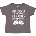 thumbnail image 3 of Inktastic Kickboxing Future Kickboxer Like Daddy Boys or Girls Toddler T-Shirt, 3 of 5