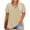 Khaki, variant on Sexlip Women's T-Shirt Summer V-Neck Short Sleeve Loose Fit Great for Layering Comfortable Wear Suitable for Spring Weather Blue L