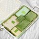 thumbnail image 5 of Bolsa de almacenamiento de equipaje ligera, cubos de embalaje, 6 uds., para mujeres y hombres (verde), 5 of 5