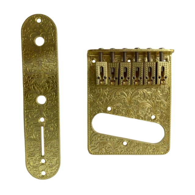 lionlar Pont de Selle Robuste pour Instrument de Musique Or