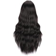 thumbnail image 2 of SUCS Women's Black Micro Curl Head Set Wavy Curl Wig Can Be Straightened and Bent, 2 of 5