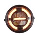 thumbnail image 5 of 7,4 Pulgadas de Ronda LED Faro para Proyector para Amarillo Soledad Faro redondo de la motocicleta, 5 of 10