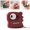 Wine Red, variant on Cute Retractable Box Cutter, Portable Utility Knife with Lanyard for Package Opening