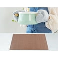 thumbnail image 5 of Unique Bargains Set of 6 Washable Placemats for Kitchen Dining Table Decor Dark Curry, 5 of 7