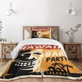 thumbnail image 3 of Ambesonne Tiki Bar Quilted Bedspread Set 2 Pcs, Tropic Bar Party, Twin Size, Multicolor, 3 of 6