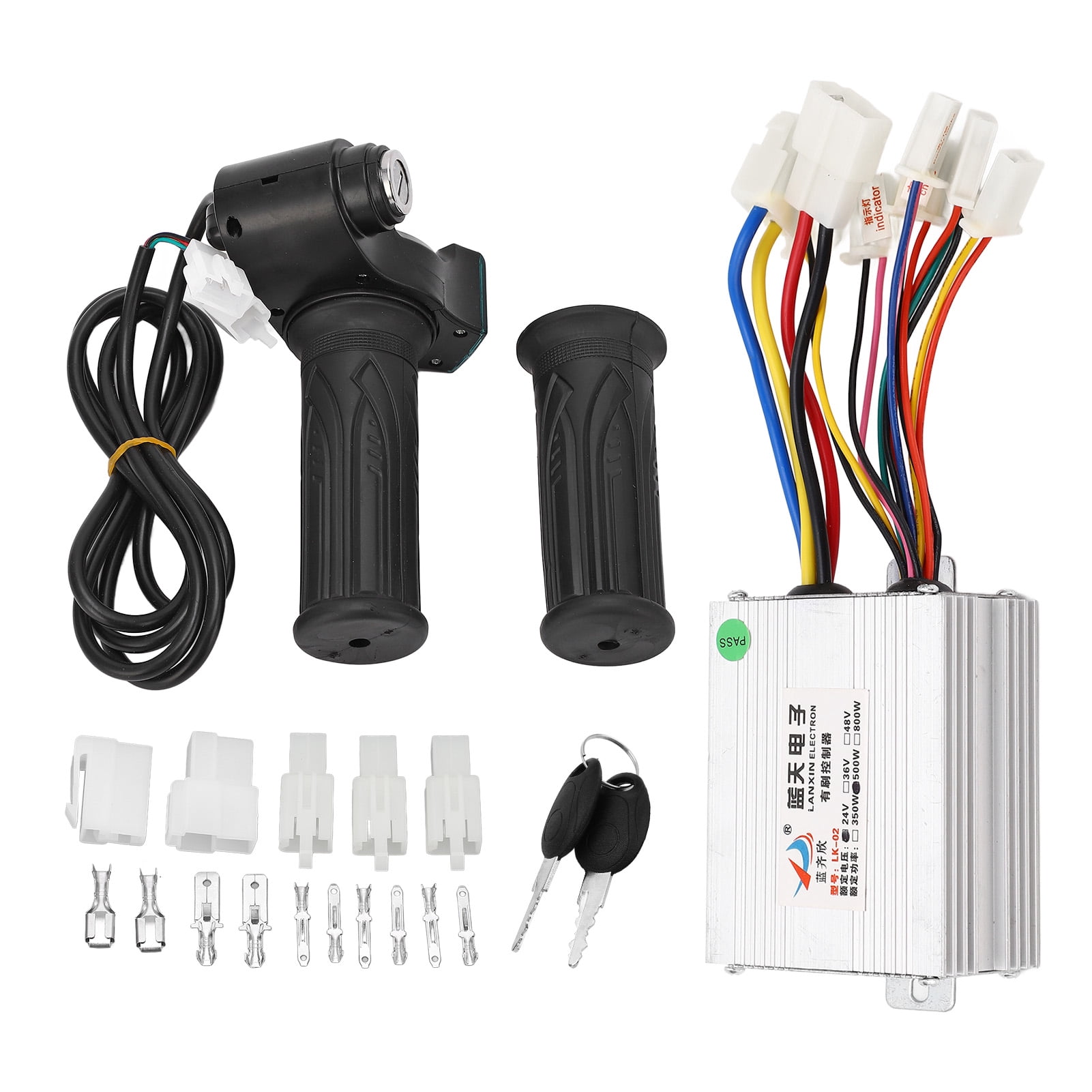 Kit Moteur électrique 500W 24V – Brosse + Contrôleur + Batterie – Scooter/VTT électrique