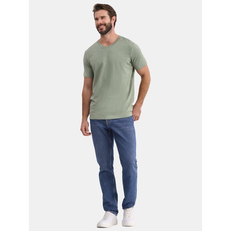 George Men's Lightweight V-Neck T-Shirt 3-Pack photo 3