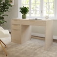 thumbnail image 5 of Martha Stewart Home Office Modular 3 Drawer File Cabinet in Light Natural with Brushed Gold Hardware, 5 of 12