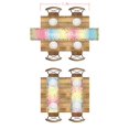 thumbnail image 5 of Happy Birthday Table Runner Birthday Centerpieces for Tables Birthday Party Sign Polka Dots Table Decoration, 5 of 5