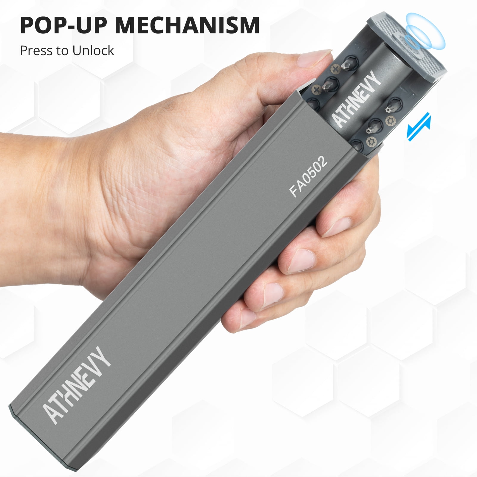 3.7V Mini Precision Electric Screwdriver, Cordless Screwdriver, Max 0.2N.m, 24 Magnetic Bits, USB-C Rechargeable, LED Light, for Phone, Laptop, Camera, DIY Projects, Electronics Repair