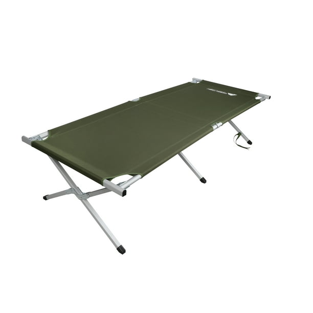 Ozark Trail Bull Creek Foldable Camp Cot, Green