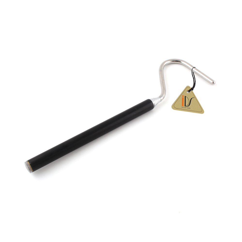 Black Stainless Steel Hook for Reptile Snakes Retractable