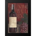 thumbnail image 2 of Popp, Grace 11x14 Black Modern Framed Museum Art Print Titled - Wine Still Life I, 2 of 5