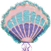 Mermaid Sea Shell Pull String Pinata