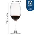 thumbnail image 2 of Juego de 12 copas de vino UMI UMIZILI, 355 ml, transparentes, 2 of 8