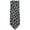 black, variant on bar III Mens Floral Self-tied Necktie, Black, One Size