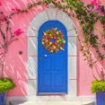 thumbnail image 3 of Daisyyozoid Wholesale European-style Simulation Garland Rattan Flower Ornaments Simulation Wreath, 3 of 3