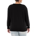 thumbnail image 7 of Terra & Sky Women's Plus Size Fleece Sweatshirt, 7 of 7