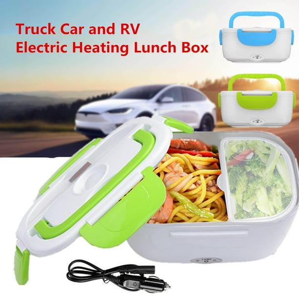 Portable 12V24V Electric Heating Food Warmer Lunch Box Food Storage Meal Heater with Plug