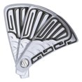 thumbnail image 1 of Juguete háptico deslizante magnético plegable en forma de abanico para adultos, juguete deslizante de acero inoxidable para aliviar la ansiedad y el estrés, color negro, 1 of 14