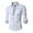 White, variant on Men's Shirt Plaid Long Sleeved Lapel Button Fashion Casual Shirt Blouse Autumn Long Sleeve Top for Man Fashion