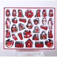 thumbnail image 2 of LINLIN Christmas Tree Pandent, Christmas Miniature Ornament Set Mini Wooden Christmas Tree Hanging Ornaments Figures for Christmas Decoration, 2 of 6